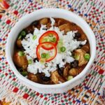This 3 Bean Salsa Chicken for the crockpot is right up my alley!