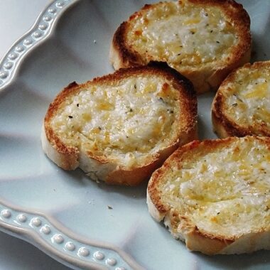 7 Cheese Garlic Spread by AmandasCookin.com