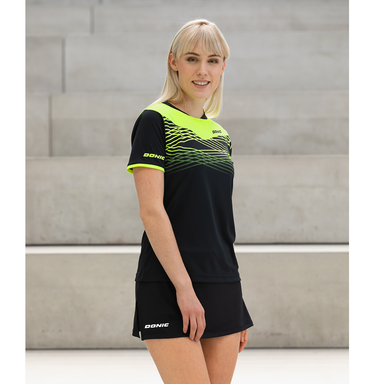 Tischtennis DONIC Skirt Irion schwarz Model