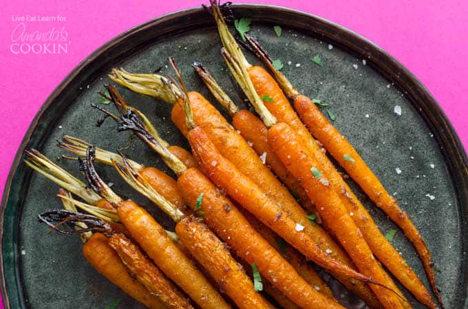 Balsamic Carrots in the slow cooker